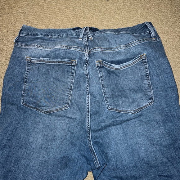 GOOD AMERICAN size 18 good legs ripped skinny jean - Picture 4 of 10